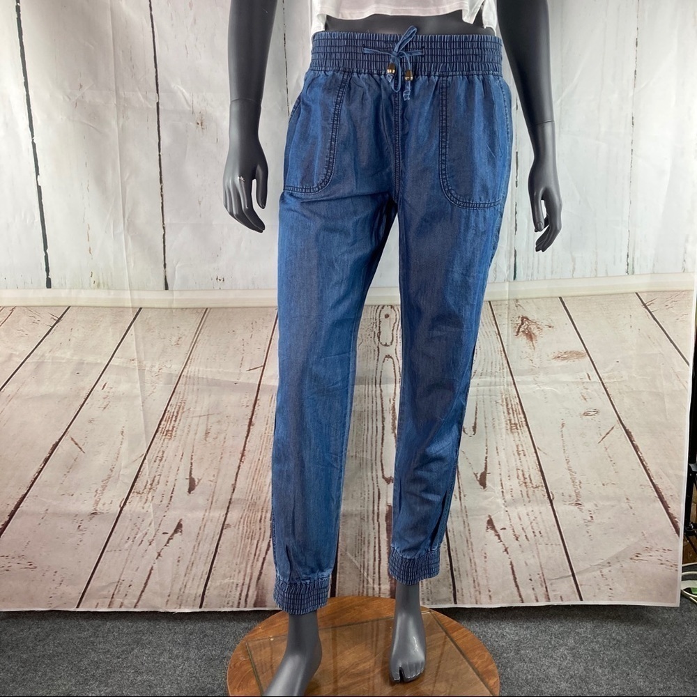 Romeo&Juliet high waisted pleated paper bag jeans